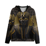 Men's Zip Up Hoodie Egyptian Pharaoh Masks