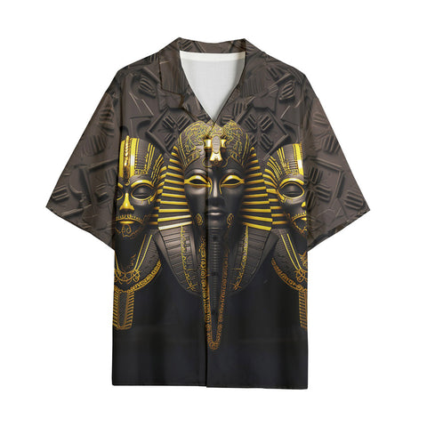 Hawaiian Shirt Egyptian Pharaoh Masks