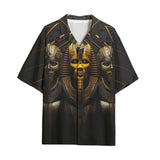 Hawaiian Shirt Egyptian Pharaoh Masks