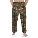 Men's Sweatpants Golden Egyptian Ornaments