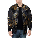 Bomber Jacket Golden Splash Tiger