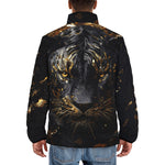 Down-Padded Puffer Jacket Golden Splash Tiger