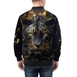 Bomber Jacket Golden Splash Tiger