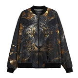 Bomber Jacket Golden Splash Tiger