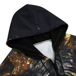 Men's Zip Up Hoodie Golden Splash Tiger