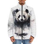 Down-Padded Puffer Jacket Watercolor Panda