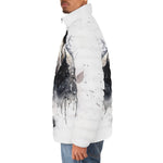 Down-Padded Puffer Jacket Watercolor Panda