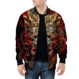 Bomber Jacket Fantasy Chinese Dragon