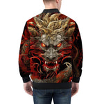 Bomber Jacket Fantasy Chinese Dragon