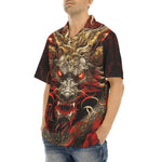 Hawaiian Shirt Fantasy Chinese Dragon