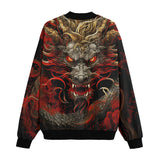 Bomber Jacket Fantasy Chinese Dragon