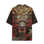 Hawaiian Shirt Fantasy Chinese Dragon