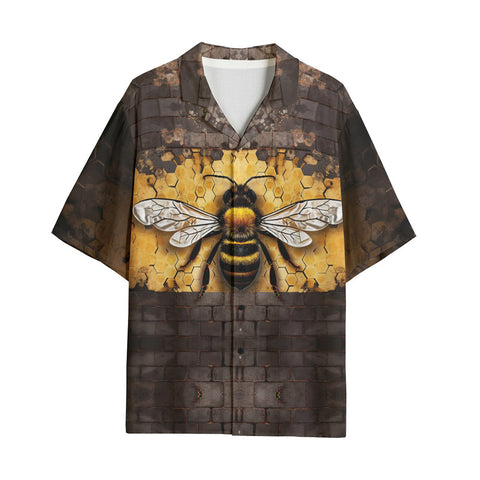 Hawaiian Shirt Honey Bee Wall Art