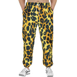 Men's Sweatpants Golden Leopard Texture