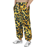 Men's Sweatpants Golden Leopard Texture