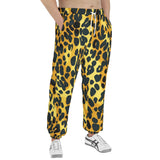 Men's Sweatpants Golden Leopard Texture