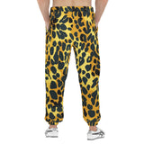 Men's Sweatpants Golden Leopard Texture