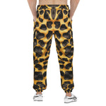 Men's Sweatpants Golden Leopard Print