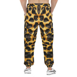 Men's Sweatpants Golden Leopard Print