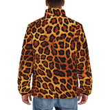 Down-Padded Puffer Jacket Leopard Pattern