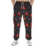 Men's Sweatpants Red Triangles