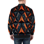 Bomber Jacket Red Triangles