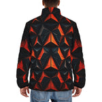 Down-Padded Puffer Jacket Red Triangles