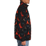 Down-Padded Puffer Jacket Red Triangles