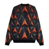 Bomber Jacket Red Triangles