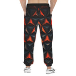 Men's Sweatpants Red Triangles