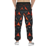 Men's Sweatpants Red Triangles