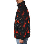 Down-Padded Puffer Jacket Red Triangles