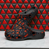 Classic Clogs Red Triangles