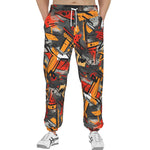 Men's Sweatpants Brush Abstract Graffiti