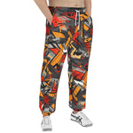 Men's Sweatpants Brush Abstract Graffiti