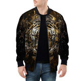 Bomber Jacket Tiger Molten Gold