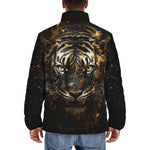 Down-Padded Puffer Jacket Tiger Molten Gold