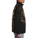 Down-Padded Puffer Jacket Tiger Molten Gold