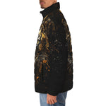 Down-Padded Puffer Jacket Tiger Molten Gold