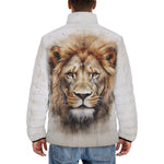 Down-Padded Puffer Jacket Watercolor Lion
