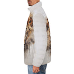 Down-Padded Puffer Jacket Watercolor Lion