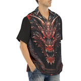 Hawaiian Shirt Dragon with Red Eyes