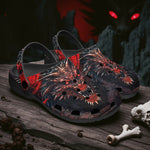 Classic Clogs Dragon with Red Eyes