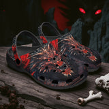 Classic Clogs Dragon with Red Eyes