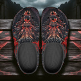 Classic Clogs Dragon with Red Eyes