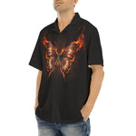 Hawaiian Shirt Fire Butterfly