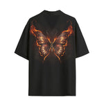 Hawaiian Shirt Fire Butterfly