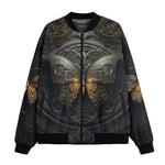 Bomber Jacket Gothic Metal Butterfly