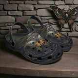 Classic Clogs Gothic Metal Butterfly