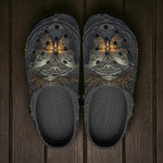 Classic Clogs Gothic Metal Butterfly